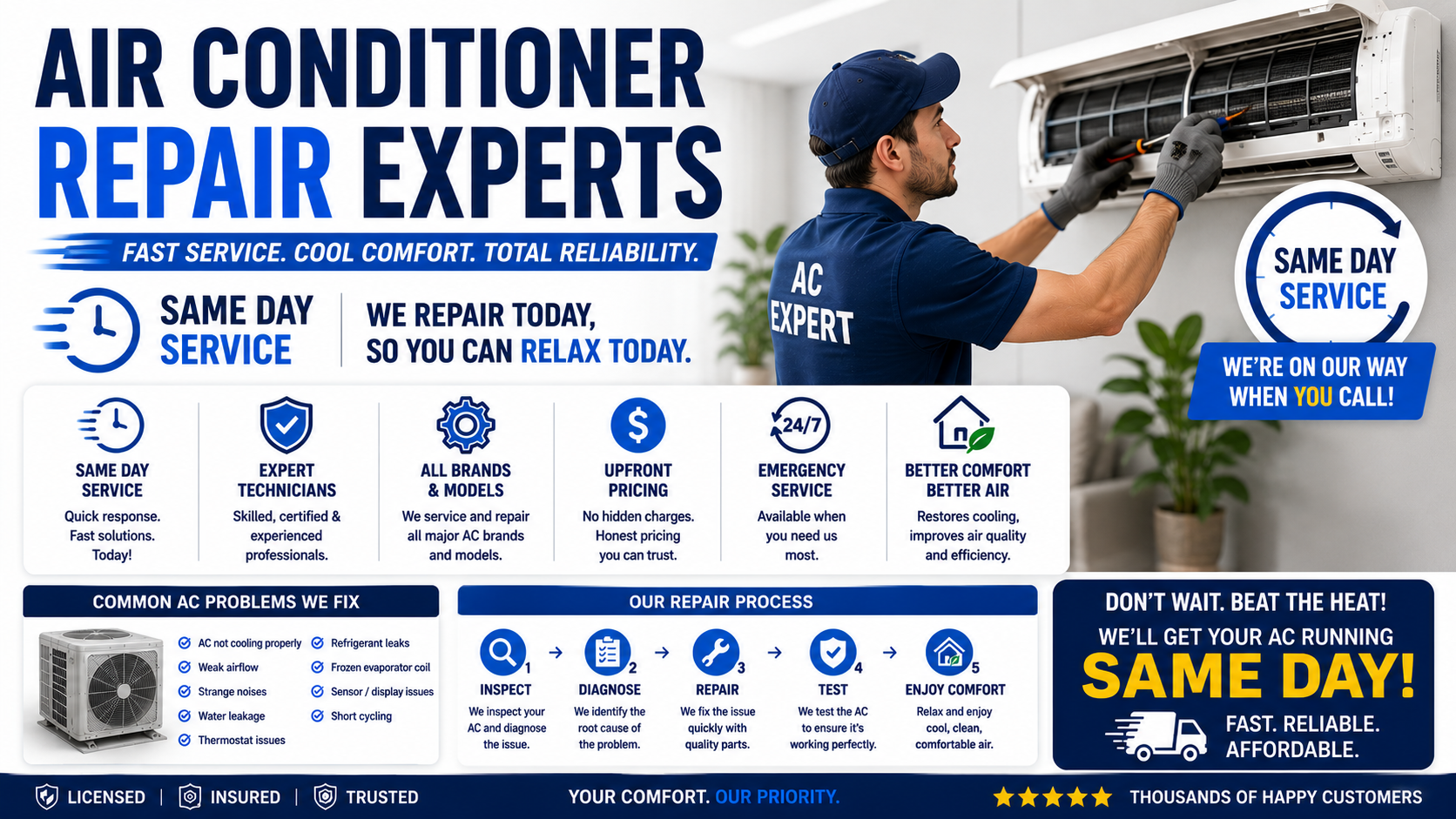 Air Conditioner Repair Experts